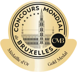 Gold Medal — Concours Mondial de Bruxelles — 2025 — Vintage 2021