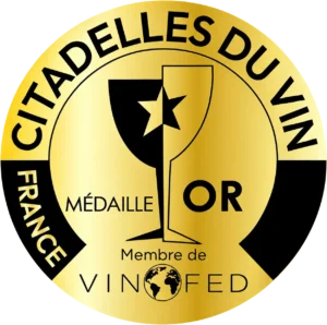 Gold Medal — Les Citadelles du Vin — 2024 — Vintage 2021