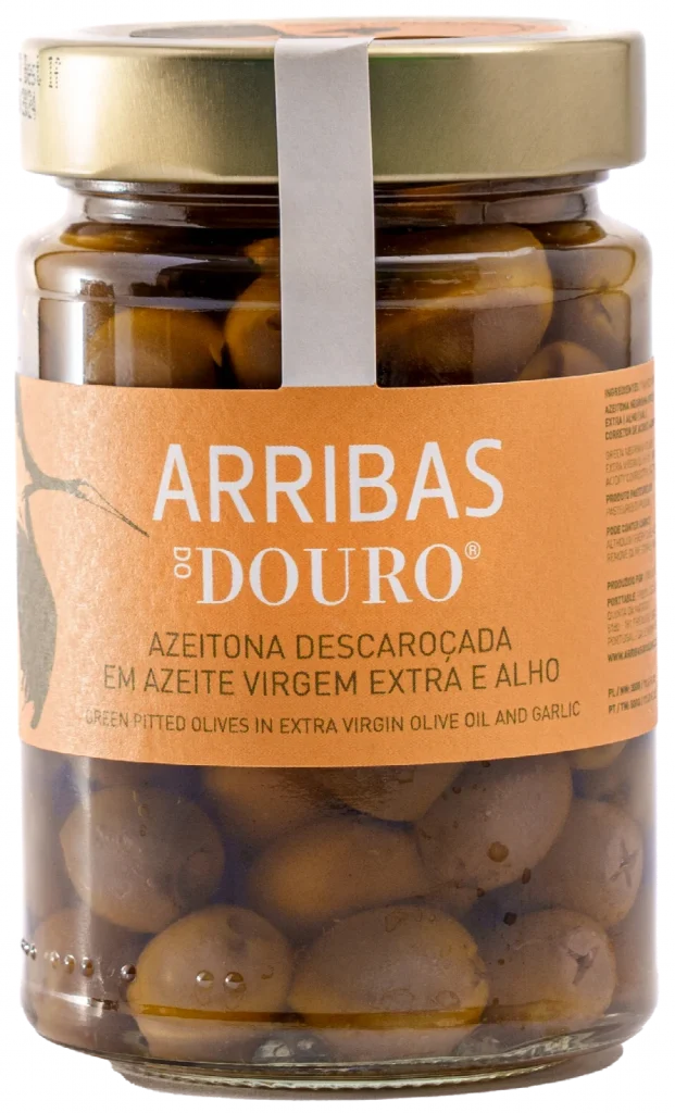 Garlic Pitted Olives